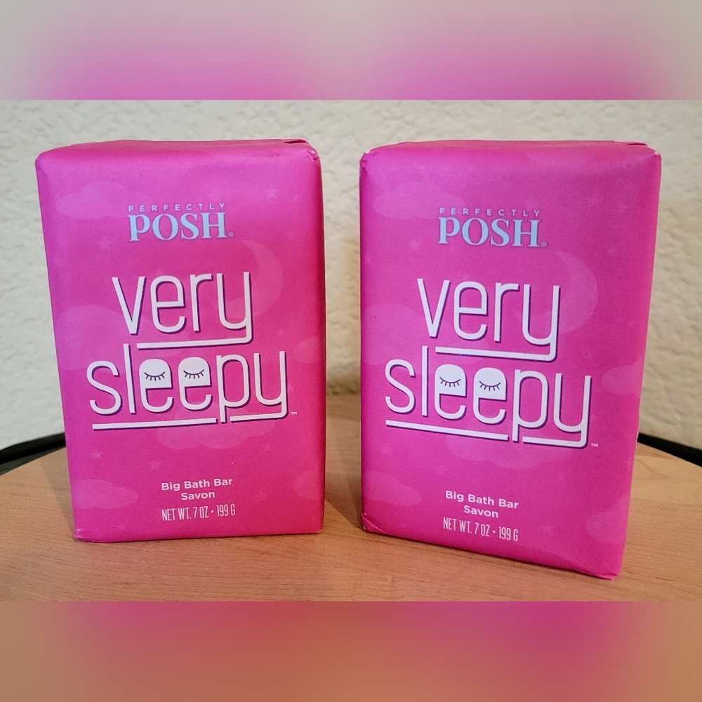 New Perfectly Posh Big Bath Bar Soap (2 Bars) Current And Retired